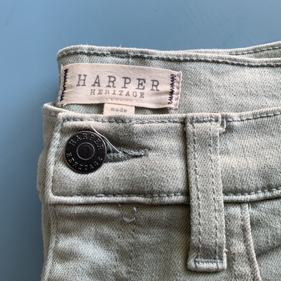 BELL BOTTOM GREEN JEANS - Picture 2 of 9